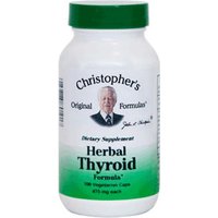 Herbal Thyroid Formula Capsule, 100 Vegicaps, Christophers Original Formulas