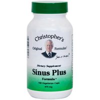 Sinus Plus Formula Capsule, 100 Vegicaps, Christophers Original Formulas