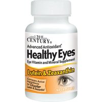 Healthy Eyes with Lutein & Zeaxanthin, 60 Capsules, 21st Century Health Care