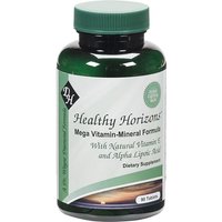 Healthy Horizons, Mega Vitamin-Mineral Formula, 90 Tablets, Diamond Herpanacine