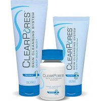 ClearPores Facial System Kit (Healthy Pores Acne Recovery), 3-pc, Leading Edge Health
