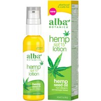 Hemp Lotion SPF 15, 1.7 oz, Alba Botanica