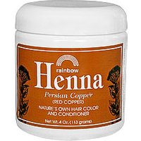Henna, Persian Copper, Hair Color and Conditioner, 4 oz, Rainbow Research