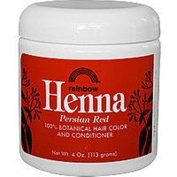 Henna, Persian Red, Hair Color and Conditioner, 4 oz, Rainbow Research