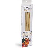 Herbal Beeswax Hollow Ear Candles, 4 pk, Wallys Natural Products