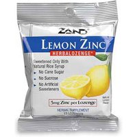 Herbal Lozenge Lemon Zinc 15 lozenges, Zand
