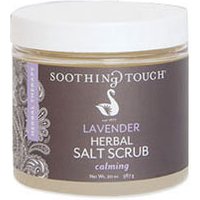 Herbal Salt Scrub, Lavender, 20 oz, Soothing Touch