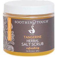 Herbal Salt Scrub, Tangerine, 20 oz, Soothing Touch