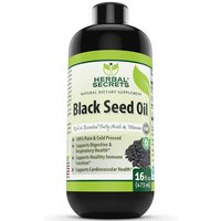 Herbal Secrets Black Seed Oil, 16 oz, Amazing Nutrition