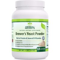 Herbal Secrets Brewers Yeast Powder, 16 oz, Amazing Nutrition