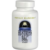 Hi Stress B & C Vitamins with Herbs 60 tabs from Source Naturals