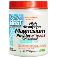 High Absorption 100% Chelated Magnesium Powder, 200 g, Doctors Best