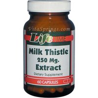 High Potency Milk Thistle 250 mg, 60 Capsules, LifeTime