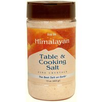 Table & Cooking Salt, Himalayan Crystal Salt, Fine in Dispenser, 15 oz, Aloha Bay