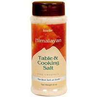 Table & Cooking Salt, Himalayan Crystal Salt, Fine in Dispenser, 6 oz, Aloha Bay