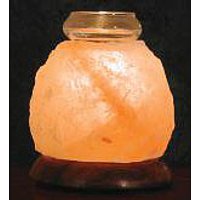 Himalayan Salt Crystal Aroma Lamp, 5 Inch, Aloha Bay