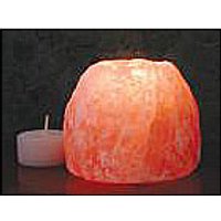 Himalayan Salt Tea Light Holder, Aloha Bay