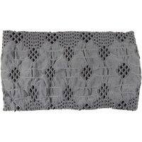 Honeycomb Stretch Headband - Dark Grey, 1 ct, DiPrima Beauty