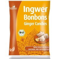 Hubner Organic Ginger Candies, 70 g, Naka Herbs & Vitamins Ltd