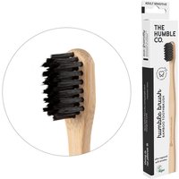 Humble Brush Adult Sensitive Bamboo Toothbrush - Black, 1 ct, The Humble Co.