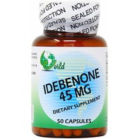 Idebenone 45mg, 50 Capsules, World Organic