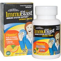 ImmuBlast, Immune System Support, Citrus Flavor, 32 Chewable Tablets, 21st Century HealthCare