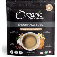 Instant Mushroom Coffee, Endurance Fuel, 5 oz (140 g), Organic Traditions