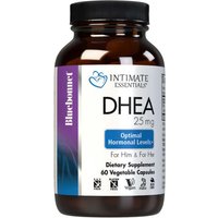 Intimate Essentials DHEA 25 mg, 60 Vegetable Capsules, Bluebonnet Nutrition