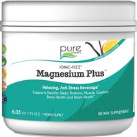 Ionic-Fizz Magnesium Plus Powder - Orange Vanilla, 171 g, Pure Essence Labs