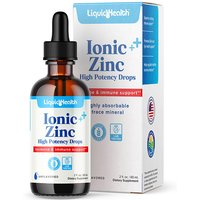 Ionic Zinc High Potency Liquid Drops, 2 oz, Liquid Health