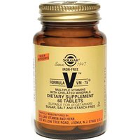 Iron-Free Formula V, VM-75 Multiple Vitamins, 180 Tablets, Solgar