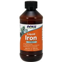 Iron Liquid, Gentle & Non-Constipating, 8 oz, NOW Foods