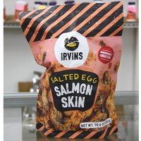 Irvins Salted Egg Salmon Skin, 10.6 oz (300 g)