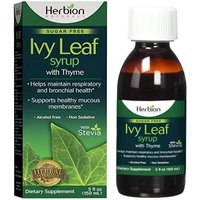 Ivy Leaf Syrup with Thyme, Sugar Free, 5 oz, Herbion
