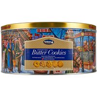Jacobsens Original Premium Danish Butter Cookies Gift Tin, 56.4 oz (3.53 lb)