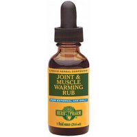 Joint & Muscle Warming Rub Liquid, Herbal Formula, 4 oz, Herb Pharm