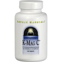 K-Mag C, Potassium, Magnesium and Vitamin C Complex 120 tabs from Source Naturals