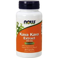 Kava Kava Extract 250 mg, 30% Kavalactones, 60 Capsules, NOW Foods