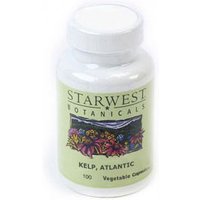 Kelp Atlantic 100 Caps 500 mg, StarWest Botanicals