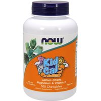 Kid Cal Chewable Calcium with Magnesium & D, 100 Lozenges, NOW Foods
