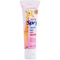 Kids Spry Xylitol Tooth Gel - Natural Bubble Gum, 2 oz, Xlear (Xclear)