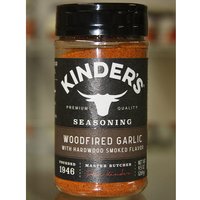 Kinders Woodfired Garlic Seasoning, 9.5 oz (269 g) x 2 Bottles