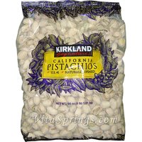 Kirkland Signature California Pistachios, Naturally Opened, 3 lb
