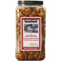 Kirkland Signature HK Anderson Valencia Peanut Butter Filled Pretzel Nuggets, 55 oz (1.56 kg)
