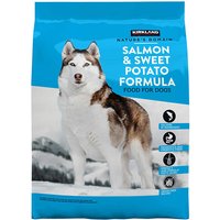 Kirkland Signature Natures Domain Salmon & Sweet Potato Formula Dog Food, 35 lb