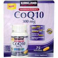 Kirkland Signature CoQ10 300 mg (Coenzyme Q10), 100 Softgels