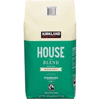 Kirkland Signature House Blend Coffee, Medium Roast, Whole Bean, 2.5 lb (40 oz)