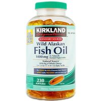Kirkland Signature Wild Alaskan Fish Oil 1400 mg, 230 Softgels