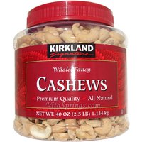 Kirkland Signature Whole Fancy Cashews, 2.5 lb