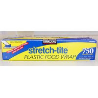 Kirkland Signature Stretch-Tite Plastic Food Wrap, 750 Square Feet